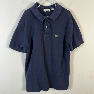 ❤️ Lacoste Kids Polo in Navy Blue Youth 14